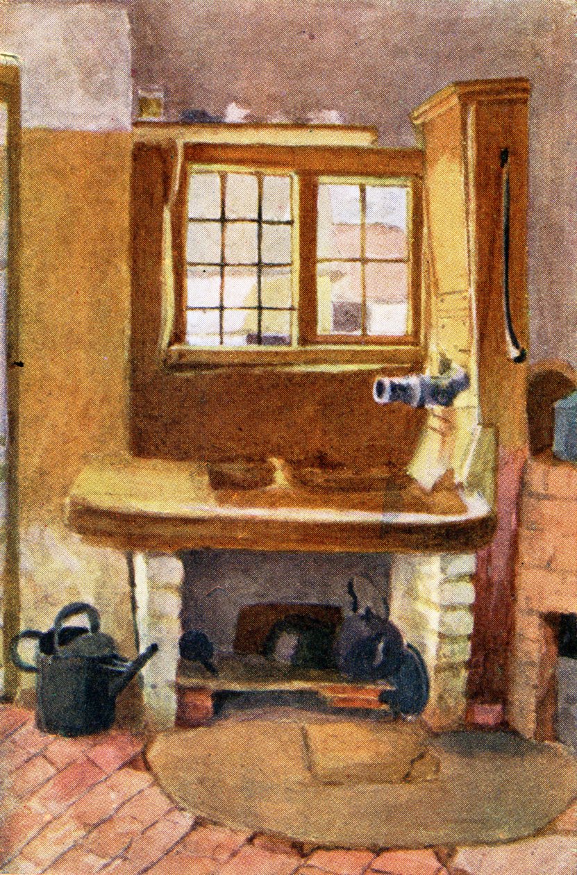 Kökspumpen , Rolleston av Kate Greenaway av Kate Greenaway