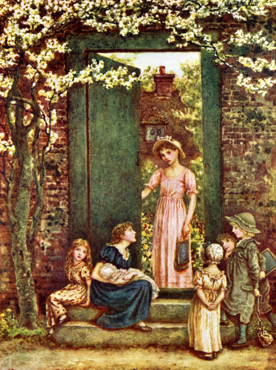 Den öppna dörren av Kate Greenaway av Kate Greenaway