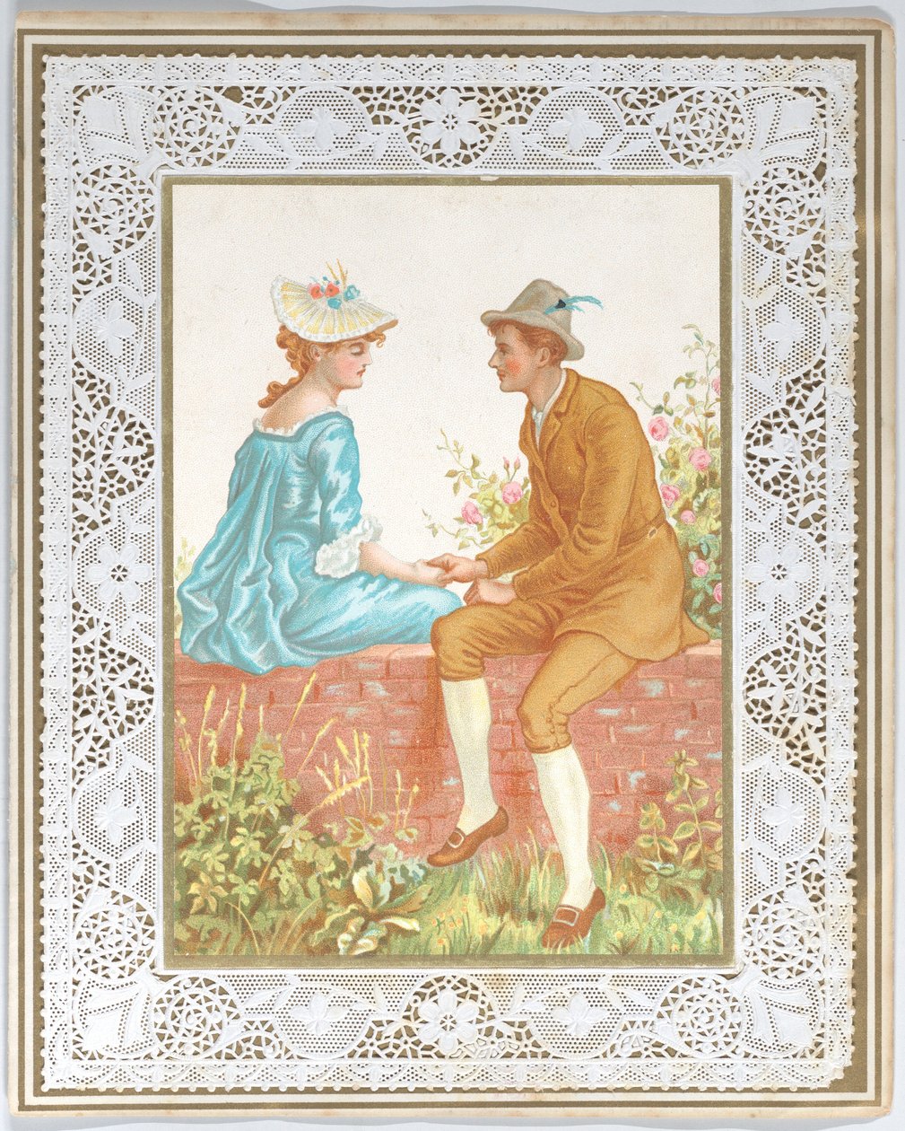 Valentinkort av Kate Greenaway