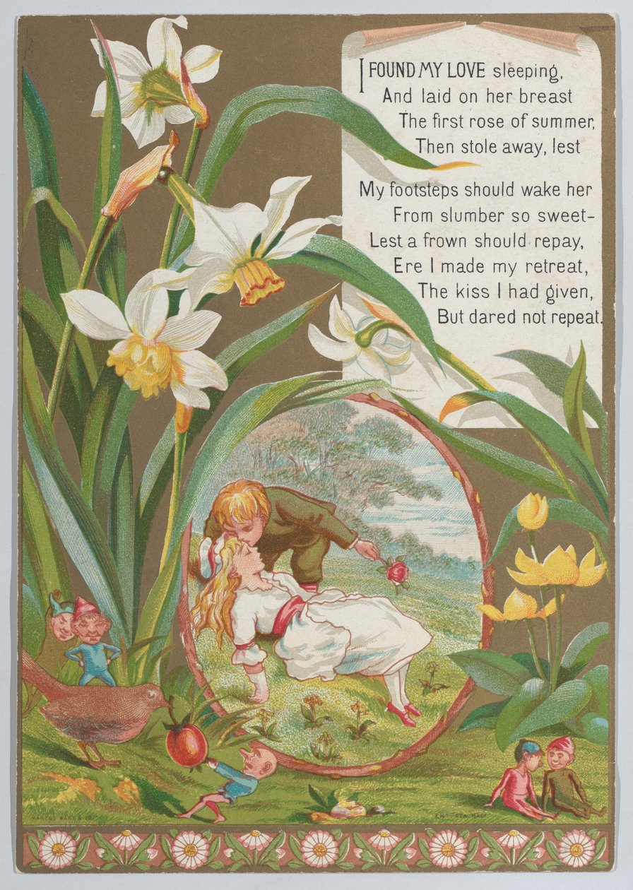 Valentine av Kate Greenaway
