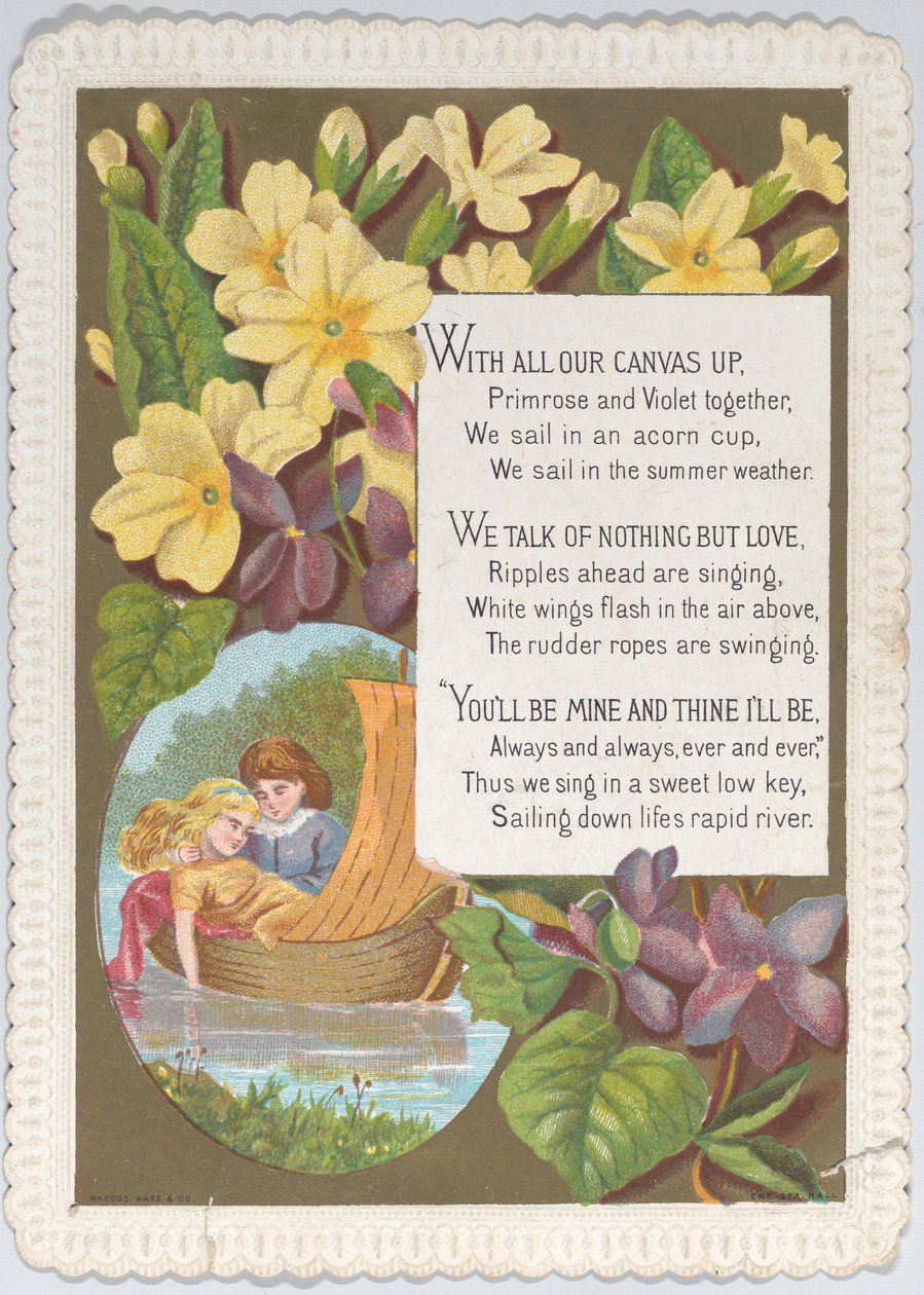 Valentinstag av Kate Greenaway