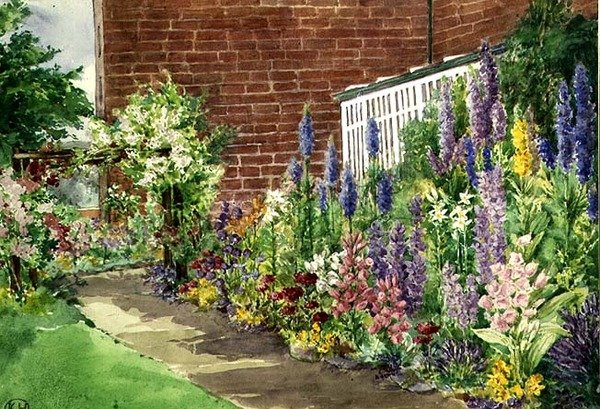 Blomstergränsen av Kate Rogers