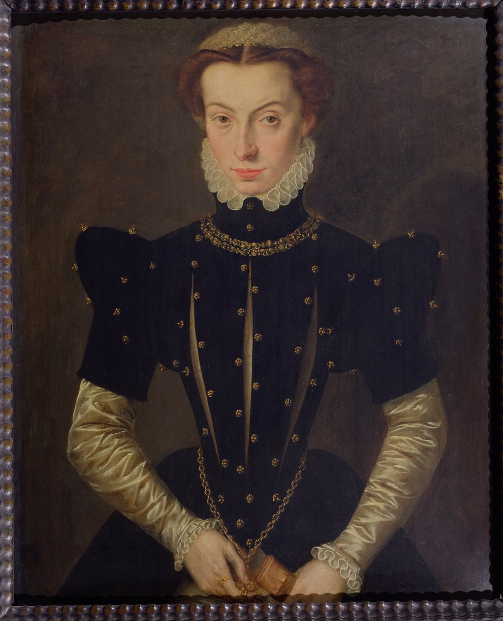 Porträtt av den välsignade Margareta av Lorraine (1463-1521) av Katharina van Hemessen