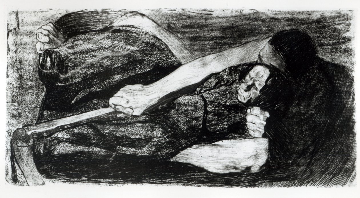 Inspiration, 1905 av Käthe Kollwitz