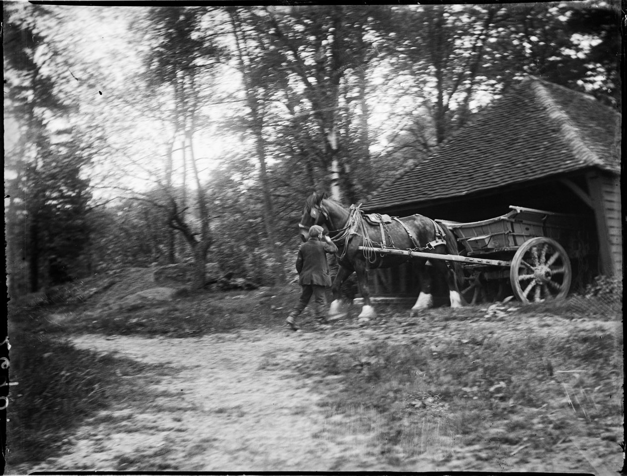 Groombridge, Speldhurst, Tunbridge Wells, Kent, 1911-05-20 (s/v foto) av Katherine Jean Macfee