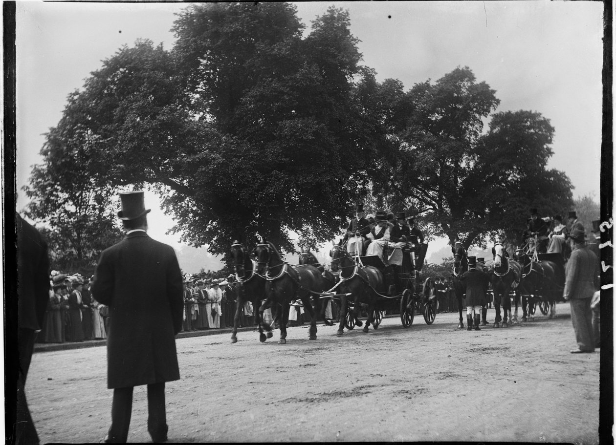 Hyde Park, City Of Westminster, London, 1907-06-01 (s/v foto) av Katherine Jean Macfee
