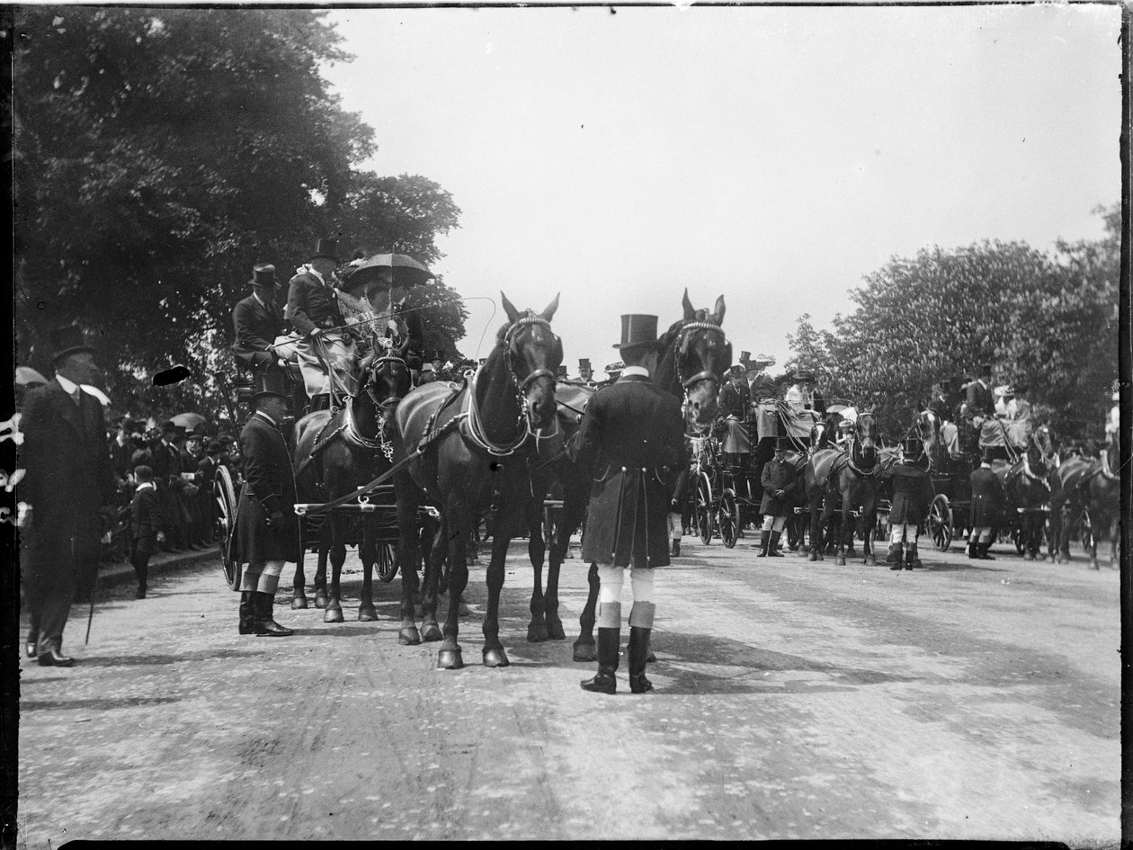 Hyde Park, City Of Westminster, London, 27/04/1905 (s/v foto) av Katherine Jean Macfee