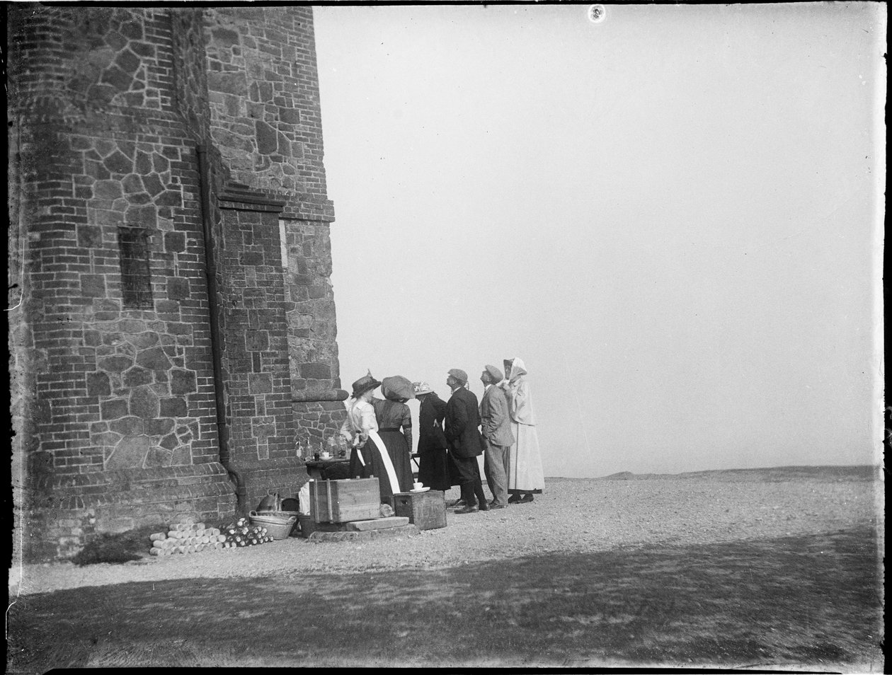 Leith Hill Tower, Leith Hill, Wotton, Mole Valley, Surrey, 25/05/1912 (s/v foto) av Katherine Jean Macfee