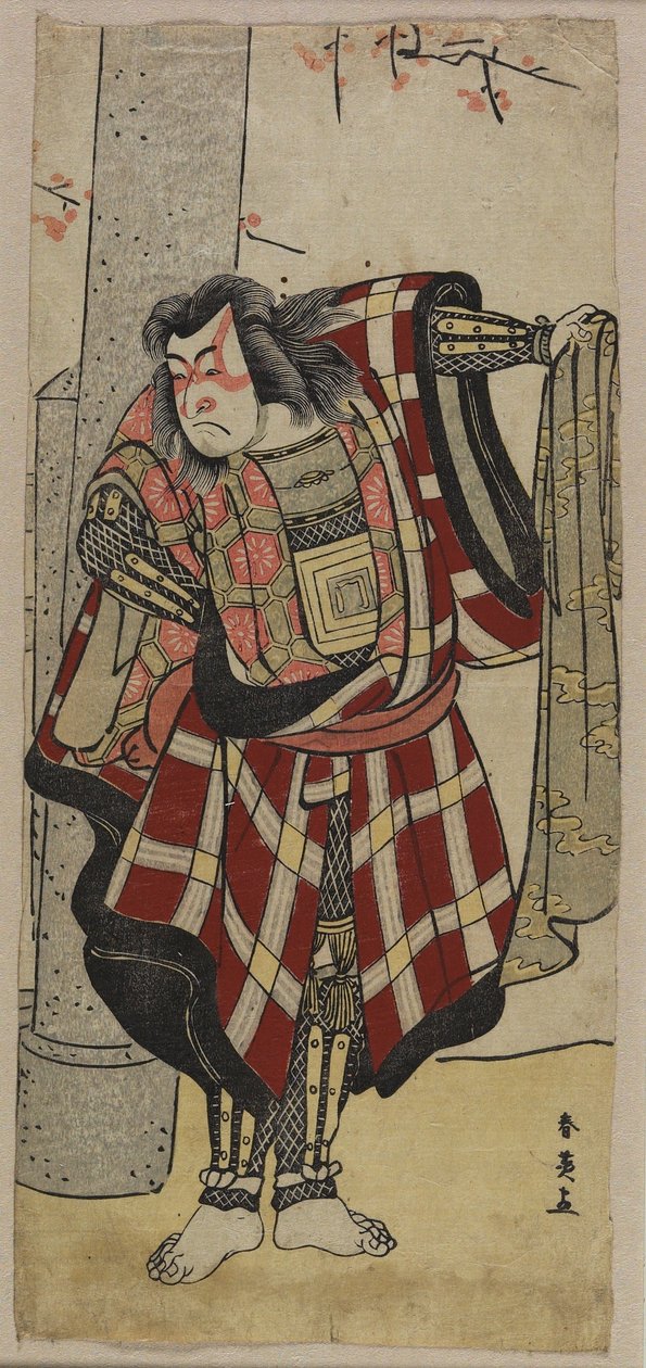 Skådespelare Ichikawa Monnosuke, ca 1780 av Katsukawa Shun