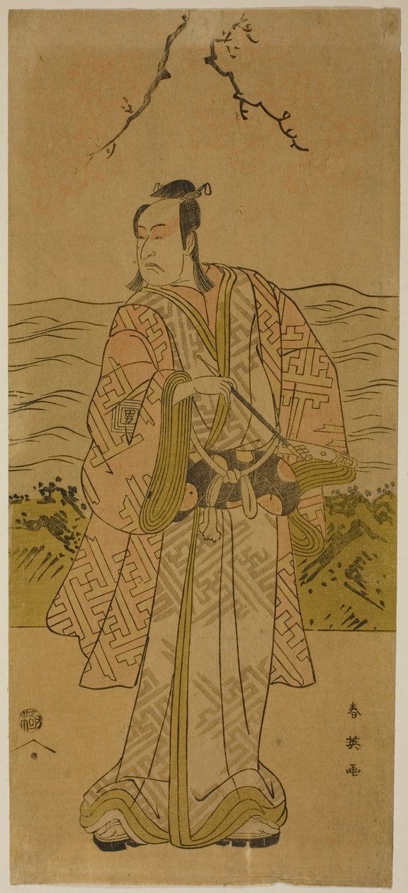 Skådespelaren Ichikawa Omezo I av Katsukawa Shun