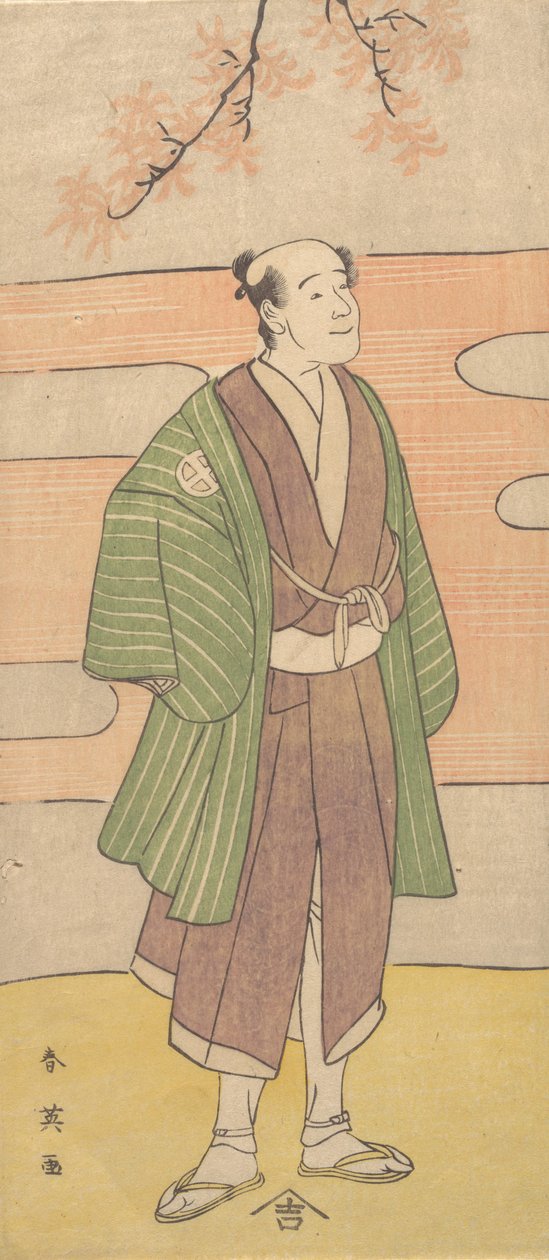 Skådespelaren Otani Oniji III, 1762-1 av Katsukawa Shun