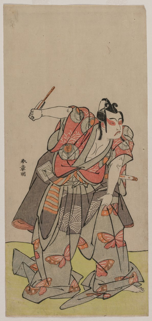 När Yazo Ichikawa var en förfader av Katsukawa Shunsho