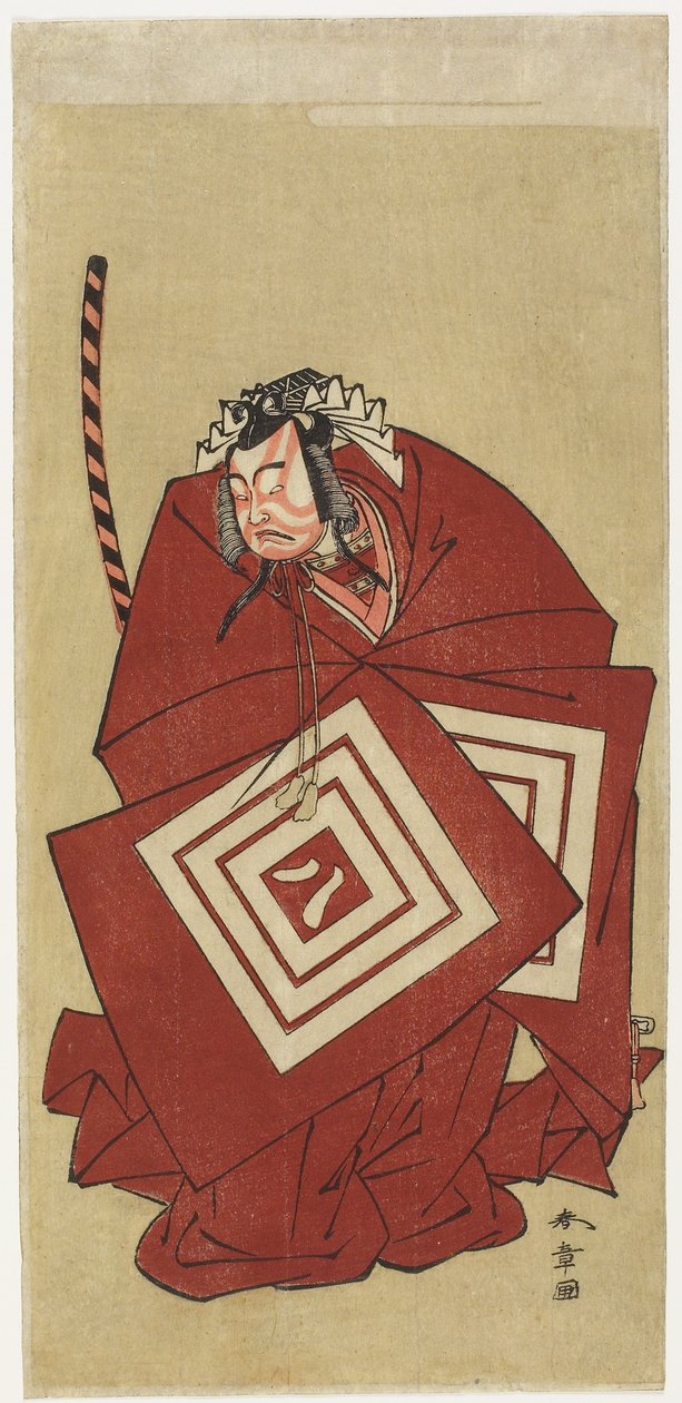 Ichikawa Yaozo_ bra i te "ett tag" av Katsukawa Shunsho