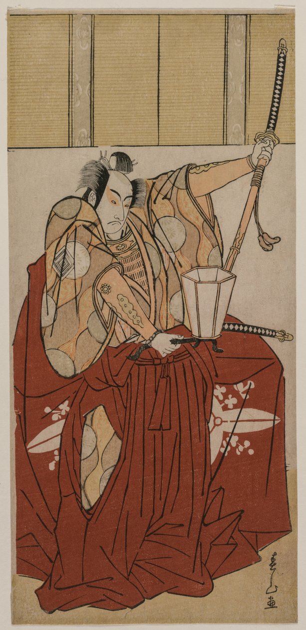Ichikawa Monnosuke Ichikawa Monnosuke Suetake, 1781. av Katsukawa Shunzan