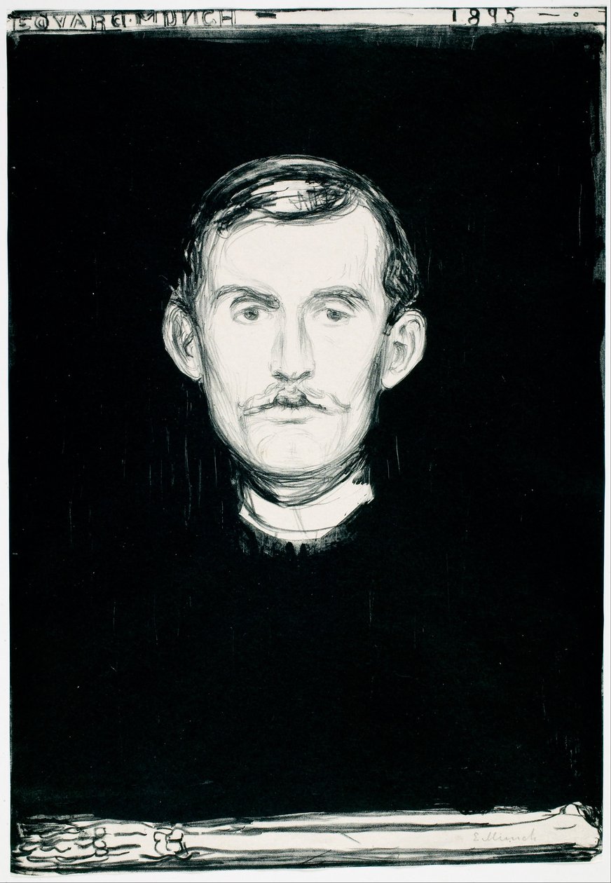 Self-Portrait  av Katsushika Hokusai