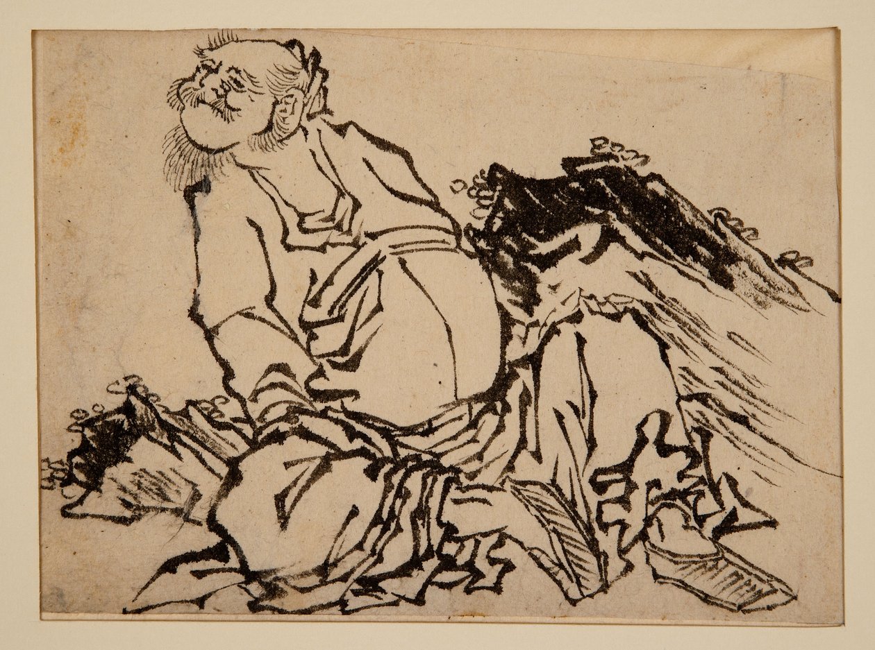 Kinesisk krigare av Katsushika Hokusai
