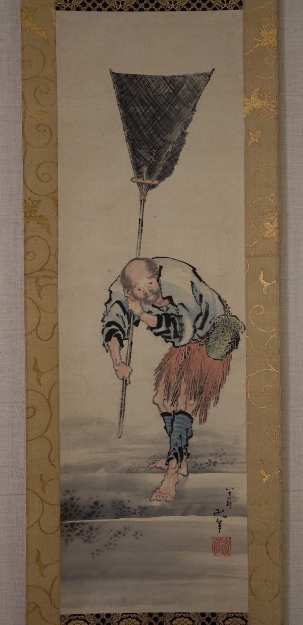 Fiskare, 1800-talet. av Katsushika Hokusai