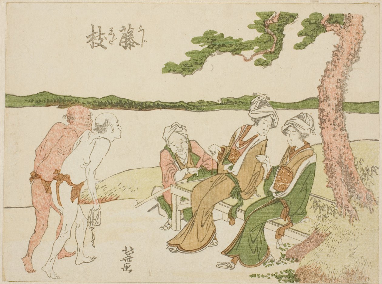 Fujieda av Katsushika Hokusai