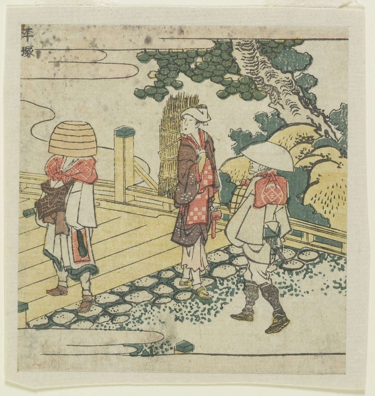 Hiratsuka, omkring 1804 av Katsushika Hokusai