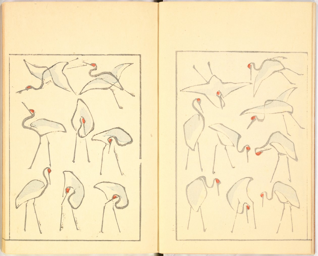 Illustrerad bok av Katsushika Hokusai