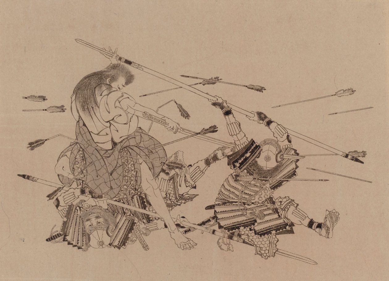 Utan titel av Katsushika Hokusai
