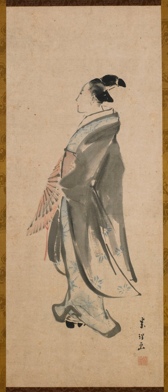 Ung man, Edo-period, ca. 1795-1798. av Katsushika Hokusai