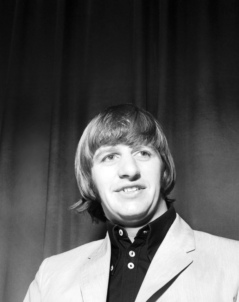 The Beatles på konsert på Velodrome Vigorelli, Milano 24/04/1965 (s/v foto) av Alec Hunter