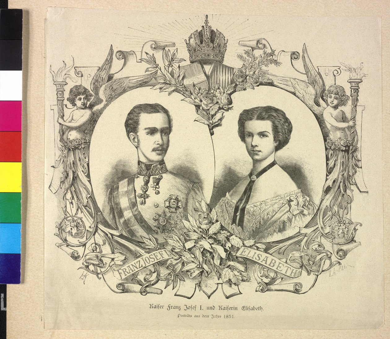 Kejsare av Österrike och Elisabeth Franz Joseph I av Katzler Katzler