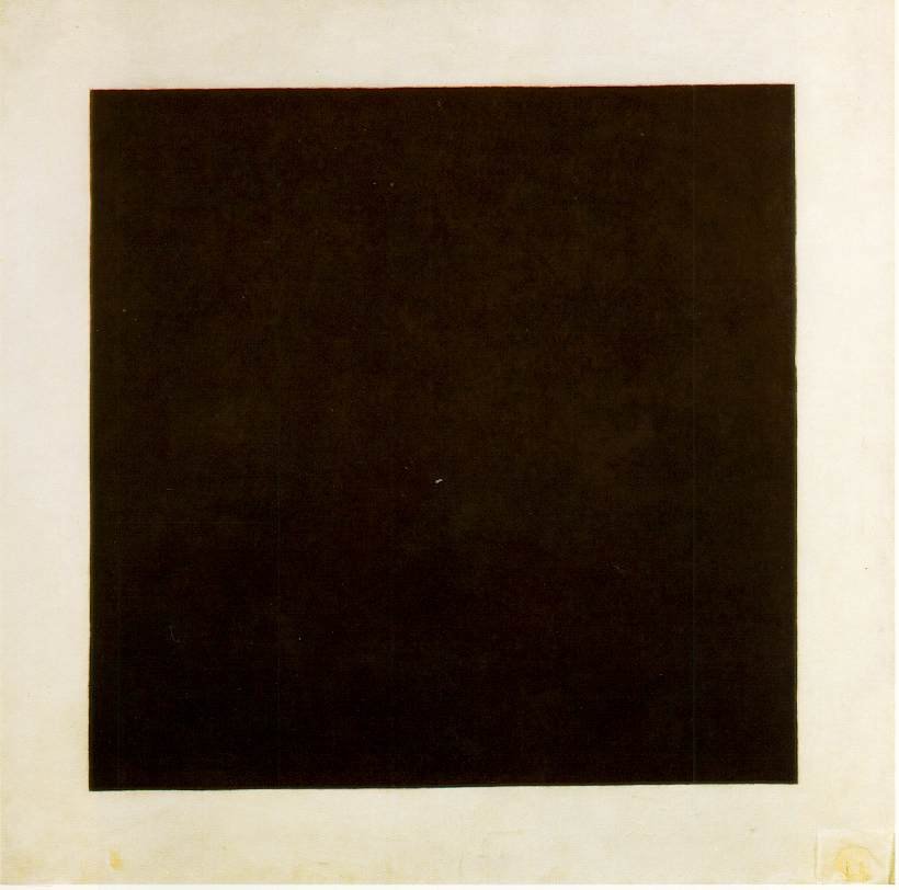 Schwarzes Quadrat av Kazimir Severinovich Malevich