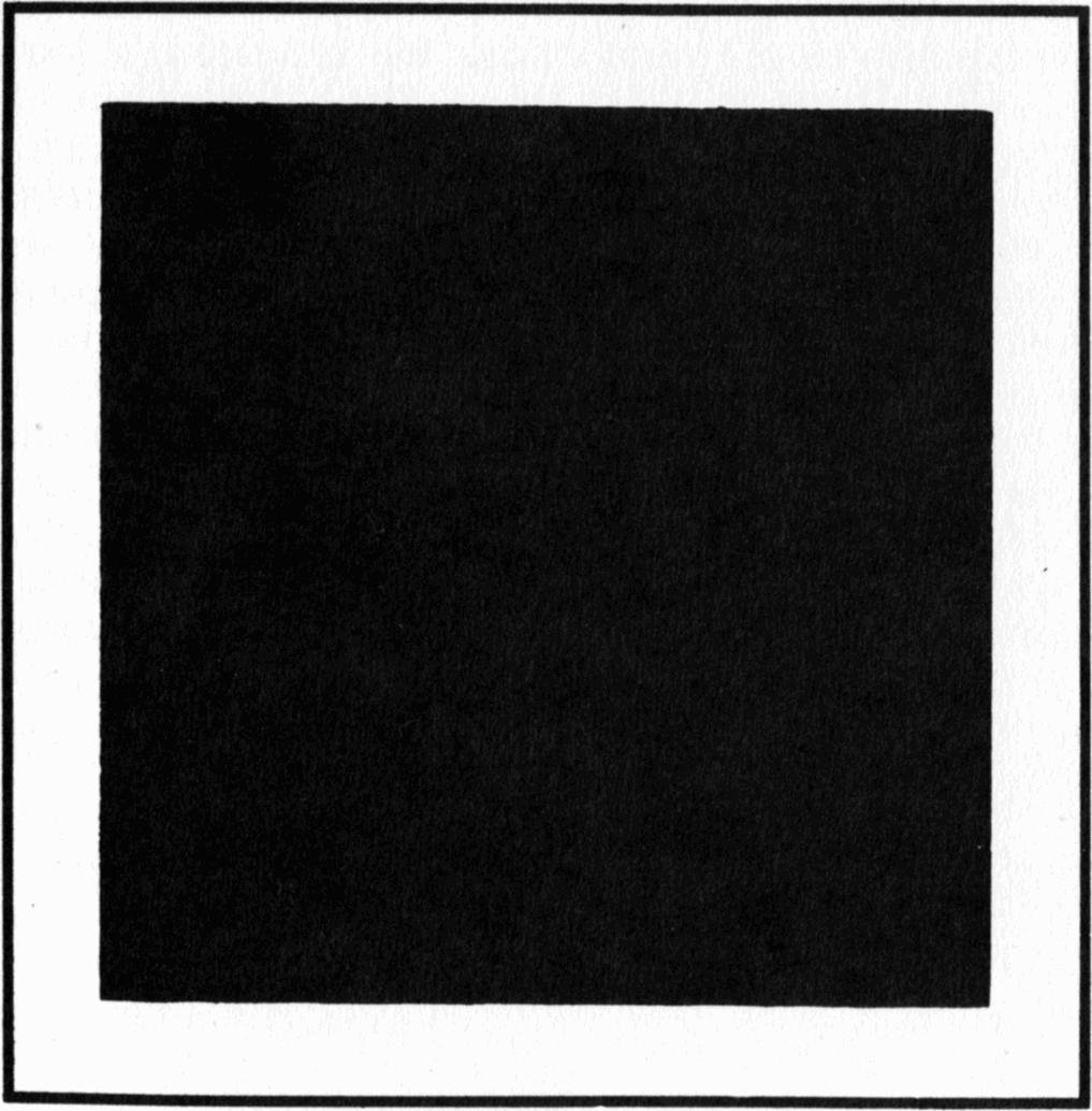  Black Square.nNederlands: Zwart vierkant.n av Kazimir Severinovich Malevich