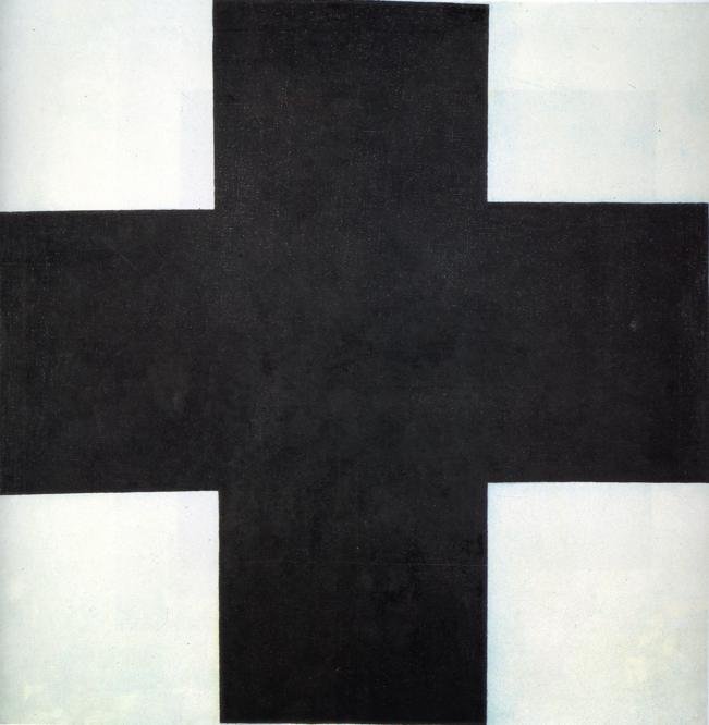 Black Cross  av Kazimir Severinovich Malevich