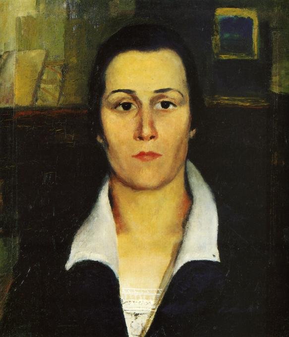 Portrait of a Woman av Kazimir Severinovich Malevich
