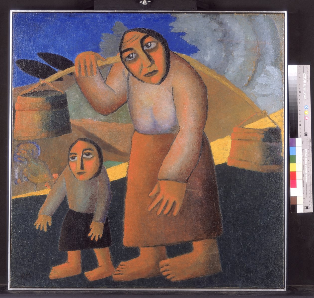 Unbekanntes Bild av Kazimir Severinovich Malevich