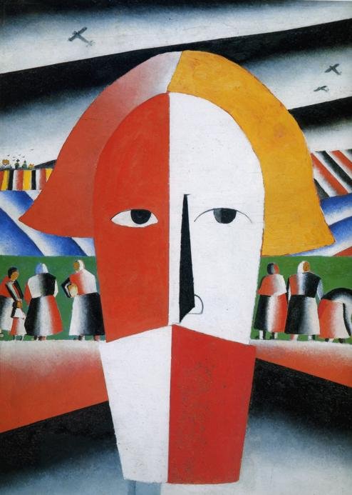 Unbekanntes Bild av Kazimir Severinovich Malevich