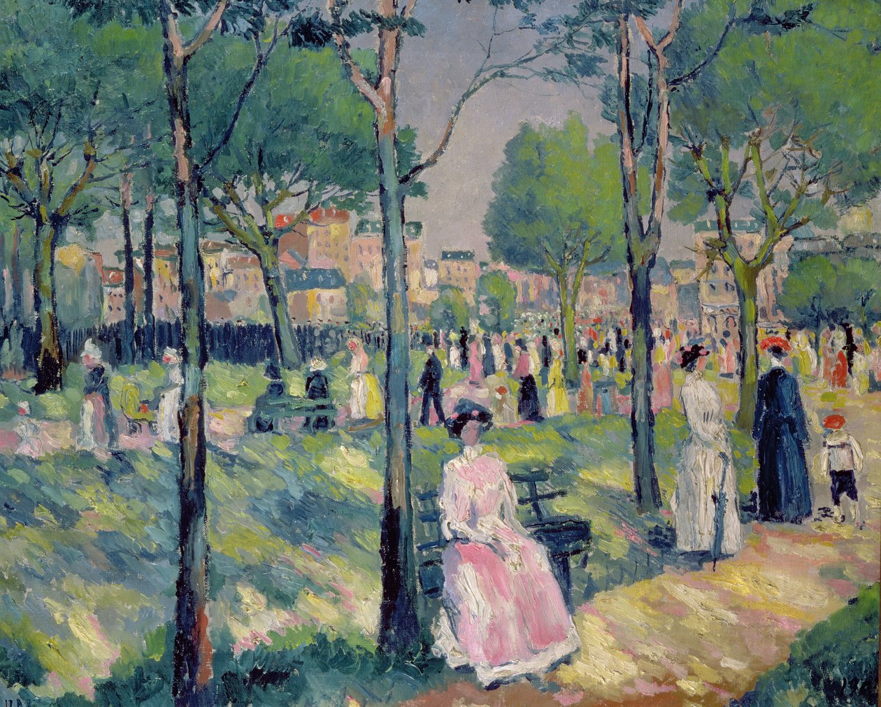 På Avenyn, 1903 av Kazimir Severinovich Malevich