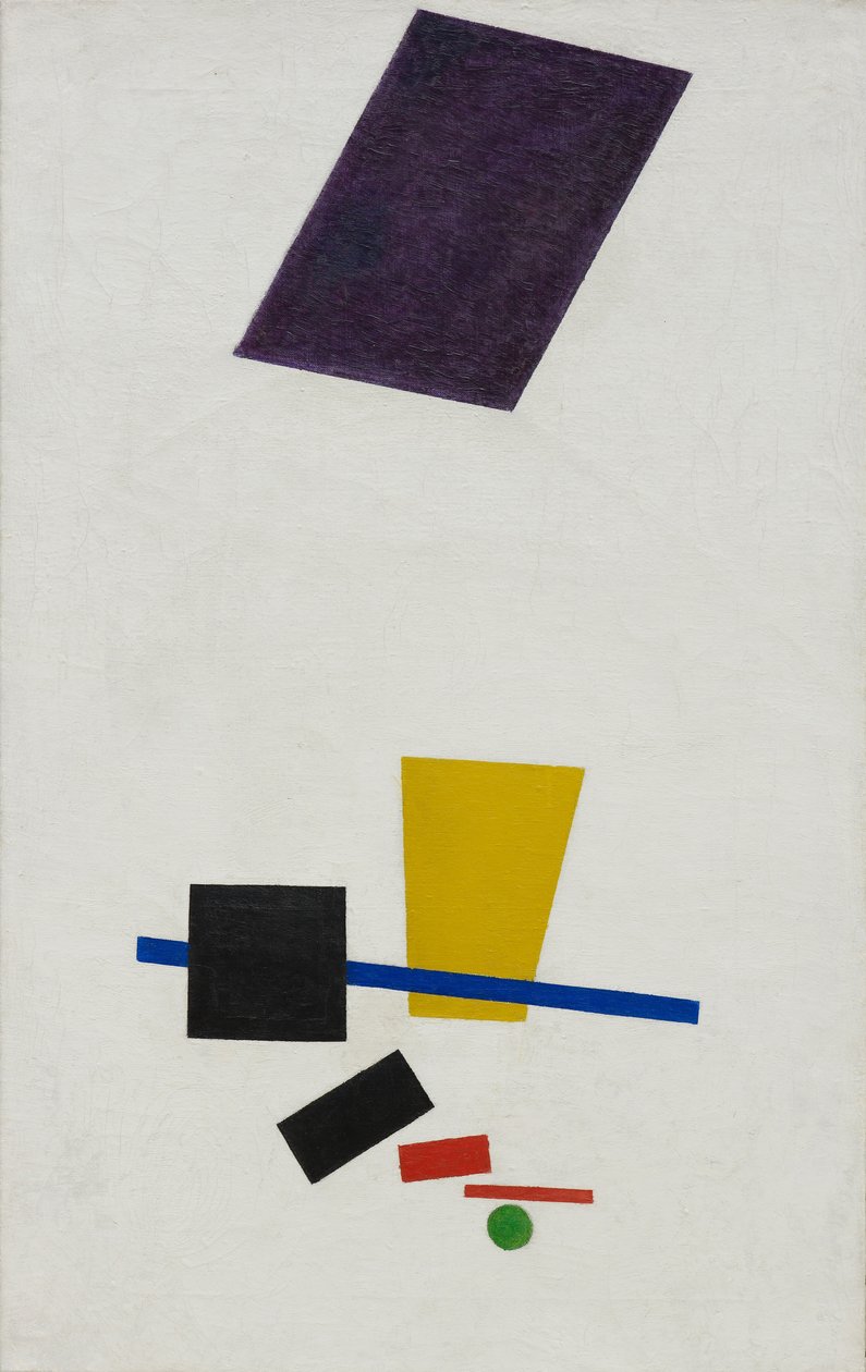 Painterly Realism of a Football Player – Color Masses in the 4th Dimension av Kazimir Severinovich Malevich