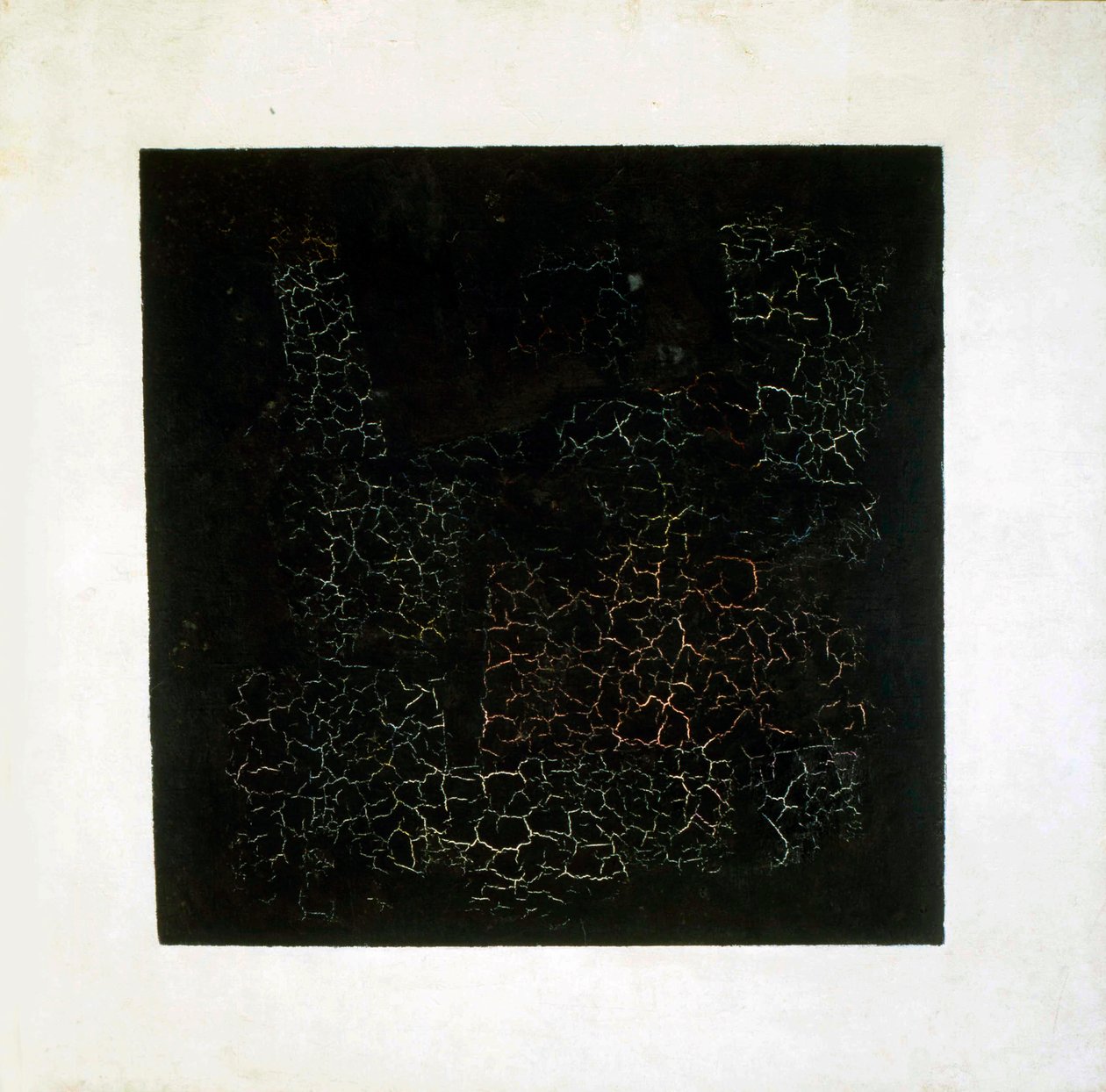 Black Square, tidigt 1920-tal. av Kazimir Severinovich Malevich