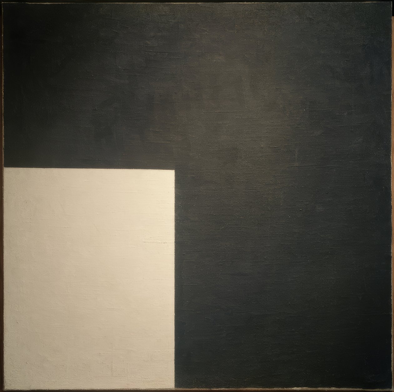 Svartvitt. Suprematistisk komposition av Kazimir Severinovich Malevich