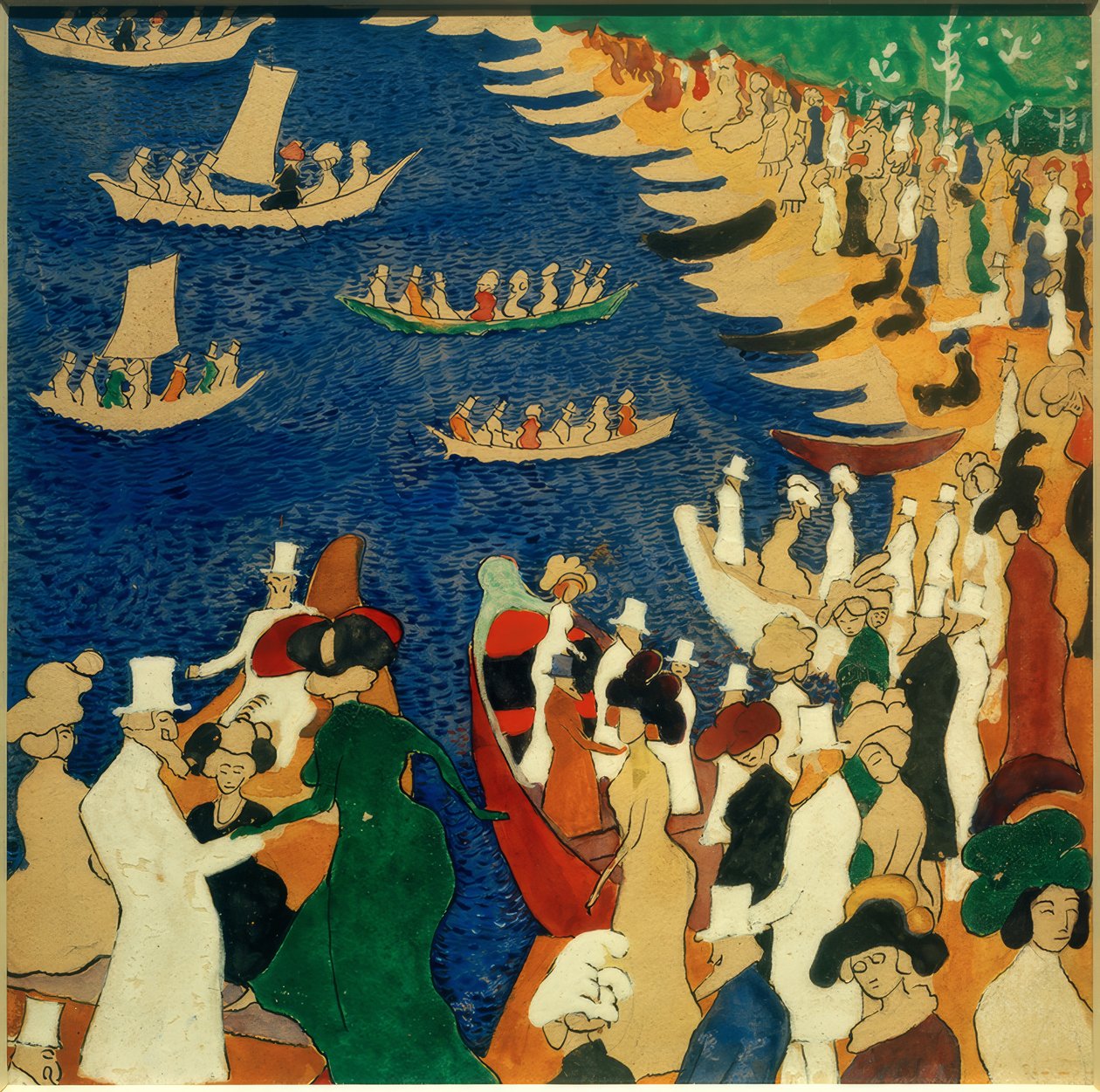 Strosaföretag av Kazimir Severinovich Malevich
