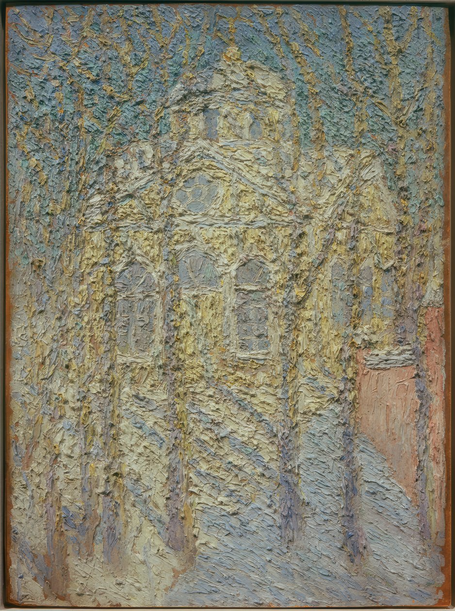 Kyrkan, omkring 1906 av Kazimir Severinovich Malevich