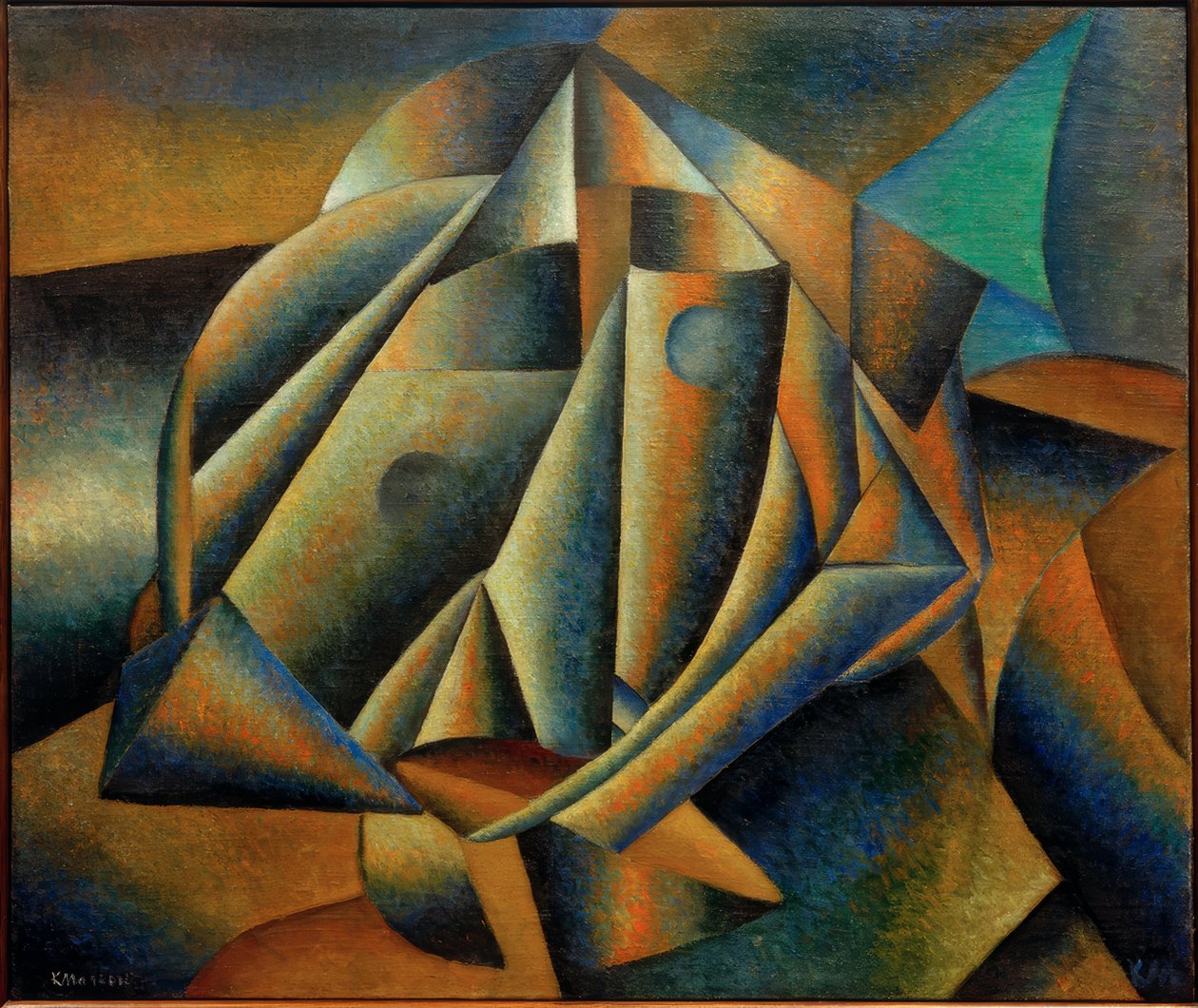 Chef för en bondflicka av Kazimir Severinovich Malevich