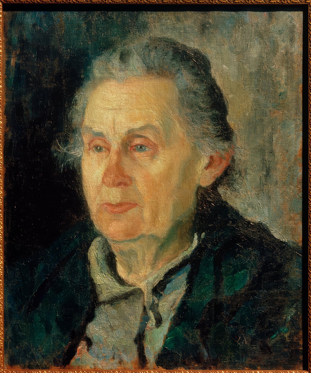 Porträtt av modern, 1932-1934 av Kazimir Severinovich Malevich