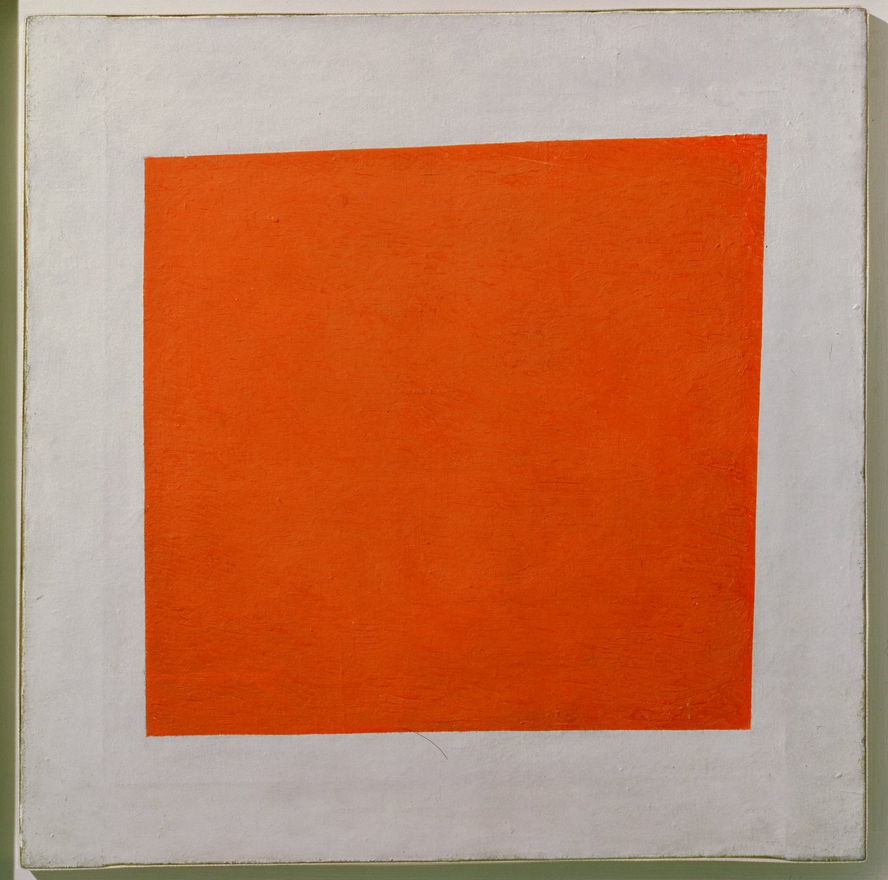Röda torget. Målning Realism Av En Bonde I Två Dimensioner av Kazimir Severinovich Malevich