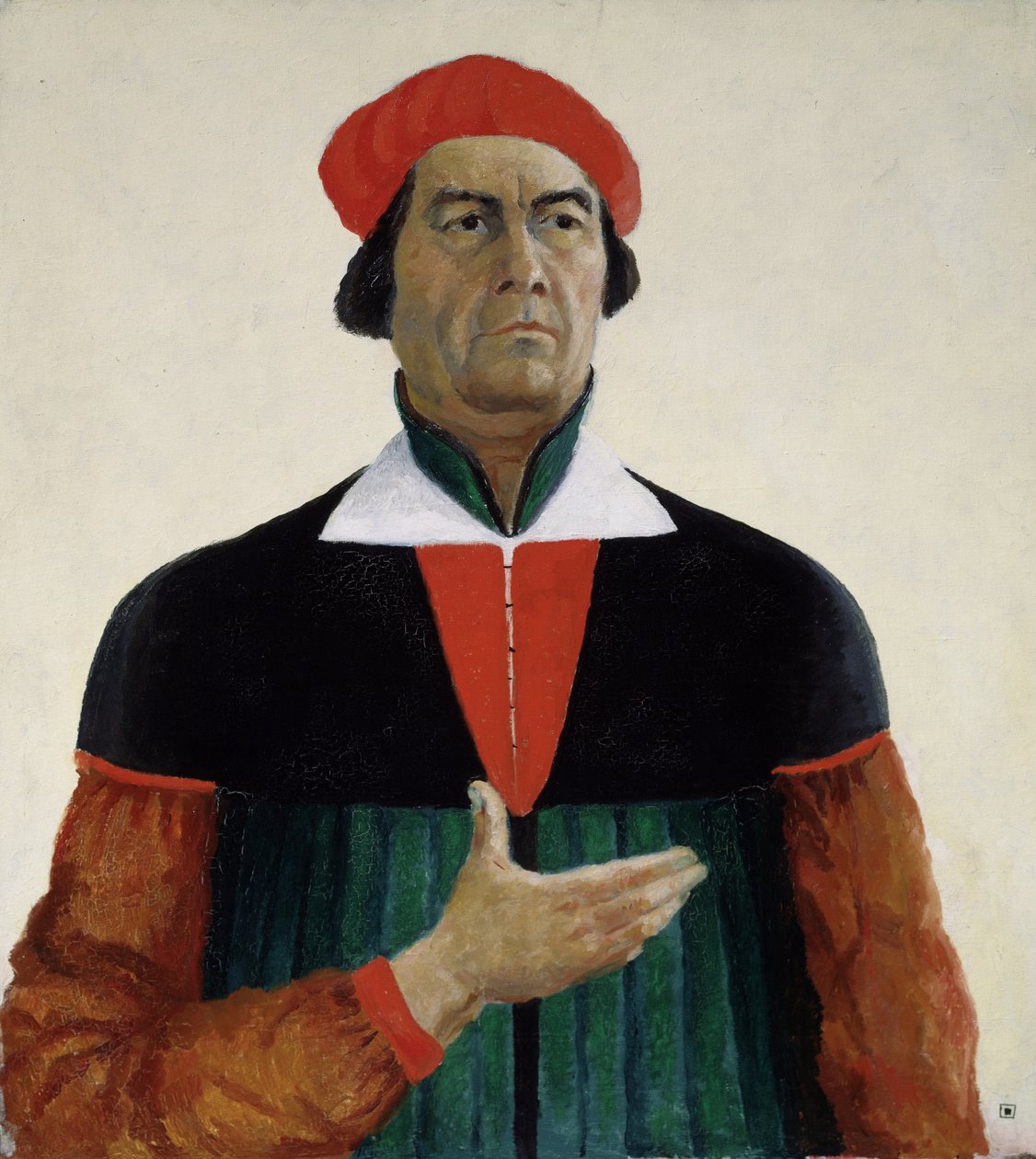 Självporträtt, 1933 av Kazimir Severinovich Malevich