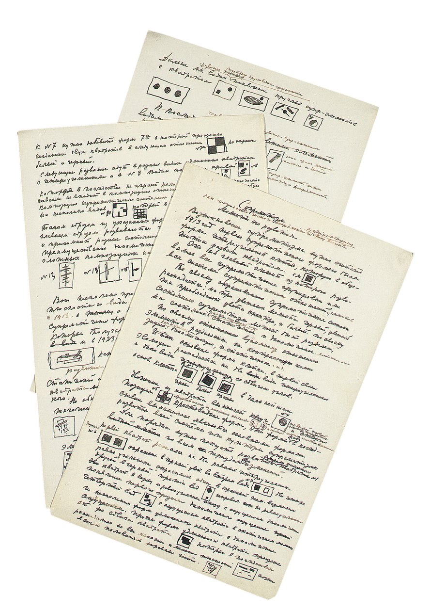 Suprematism: Stadier av dess utveckling, efter 1923 av Kazimir Severinovich Malevich