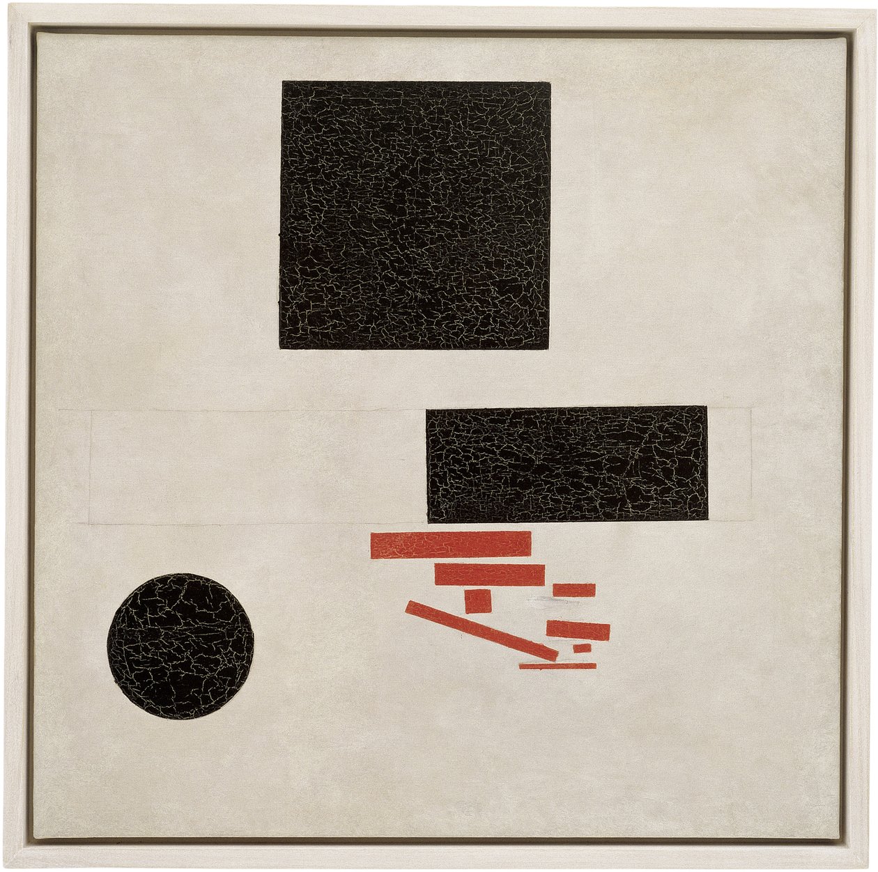 Suprematistisk komposition Suprematistisk komposition, 1915 av Kazimir Severinovich Malevich