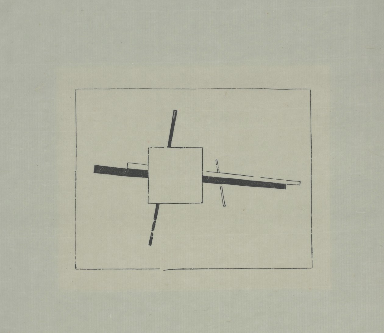 Suprematist Cross av Kazimir Severinovich Malevich