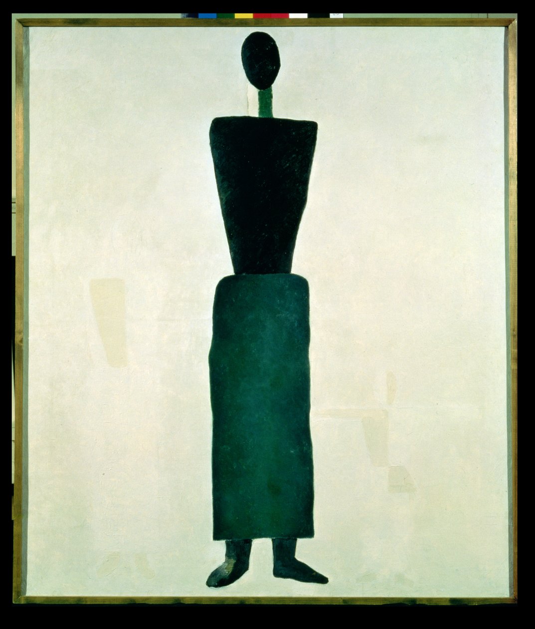 Suprematist kvinnlig figur, 1928-32 av Kazimir Severinovich Malevich