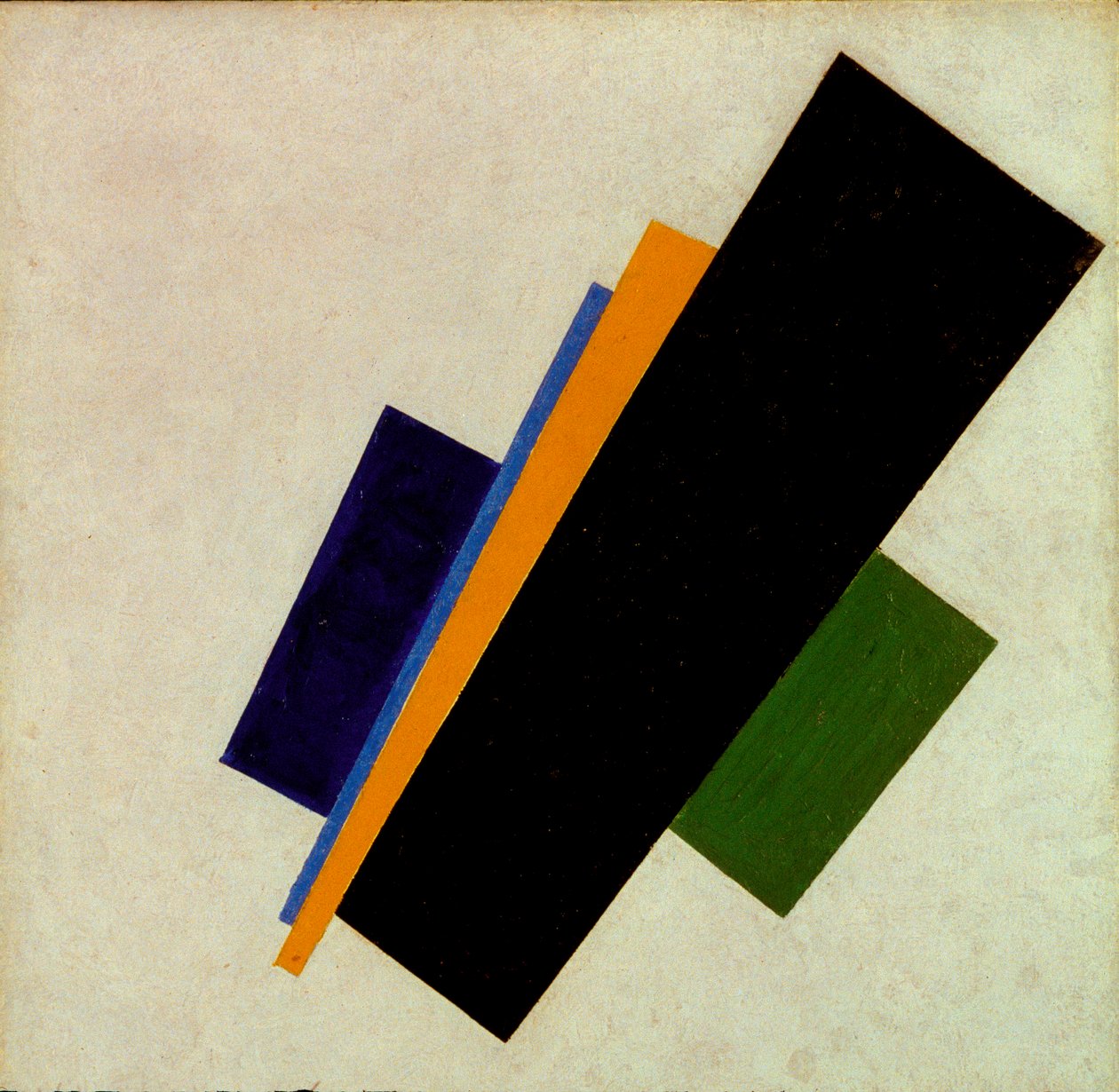Suprematistisk målning av Kazimir Severinovich Malevich