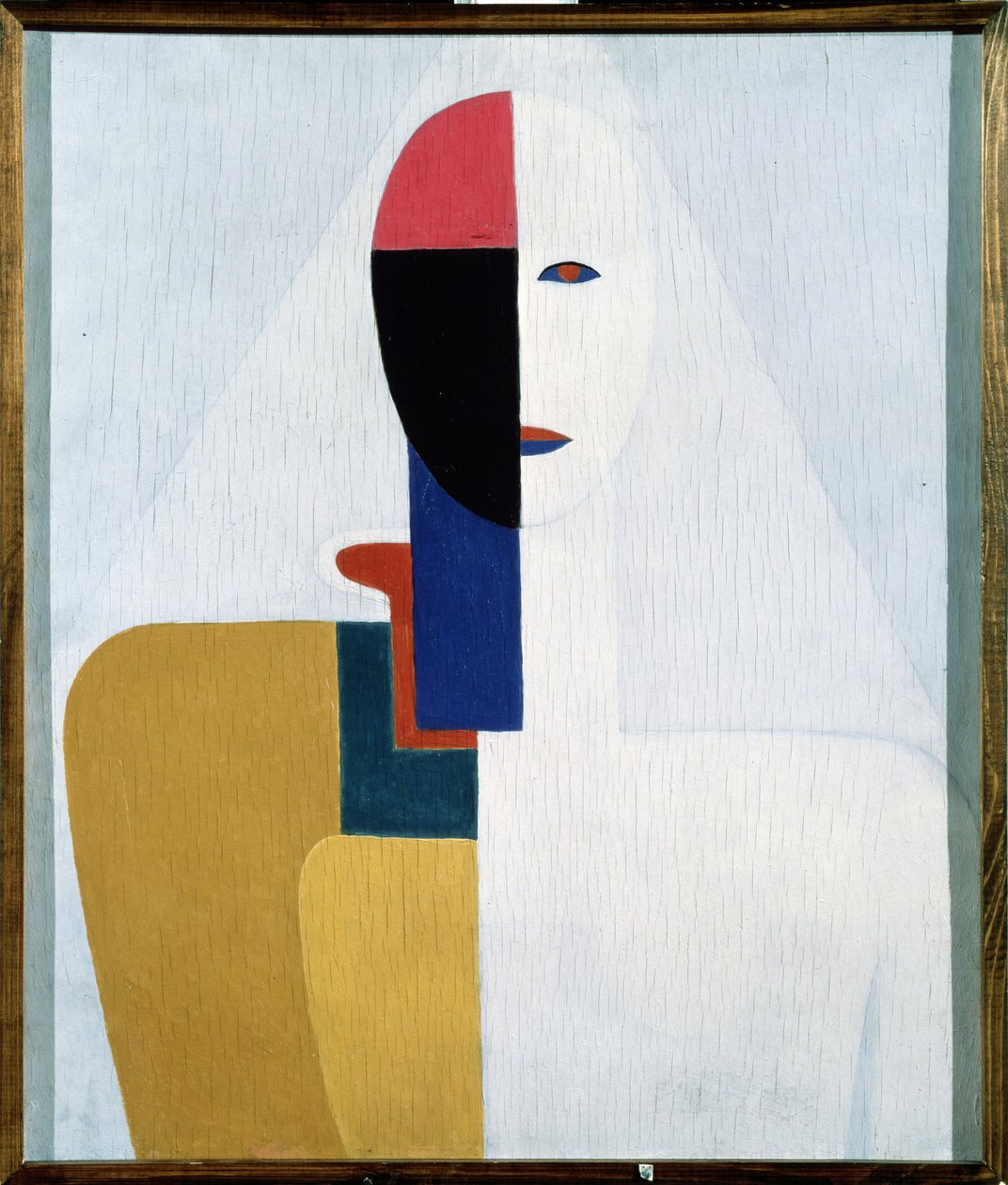 Torso de femme (En kvinnas torso). Målning av Kasimir Severinovich Malevich (Malevich, Malevic) (1878-1935), olja på trä. Rysk konst, 1900-talet, avantgarde, suprematism, konstruktivism. Ryska statens museum, Sankt Petersburg. av Kazimir Severinovich Malevich